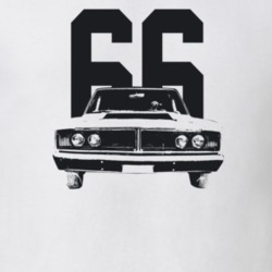 1966 Coronet Grill View With Year Light Color T Shirt