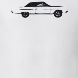 1966 Coronet Side View Light Color T Shirt