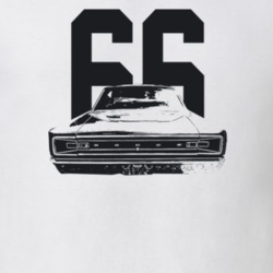 1966 Coronet Rear View With Year Light Color T Shirt
