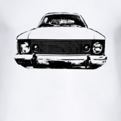 1971 AMC HORNET Grill Black Graphic Light T Shirt