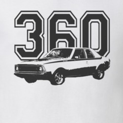 1971 AMC Hornet With Engine Size Black Graphic Light T Shirt