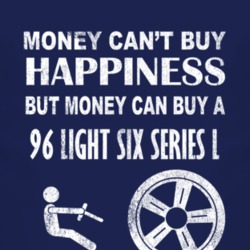 Money Cant Buy Happiness 1996 Chevy Light Six Series L Dark Distressed