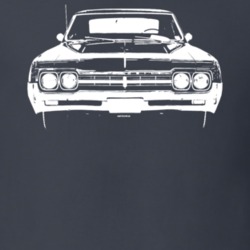 1966 Cutlass Grill View Dark Color T Shirt