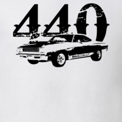 1969 Plymouth Roadrunner Side View With Engine Size Faded Look Light T