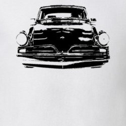 1953 Starlight Coupe Grill View Light Color T Shirt