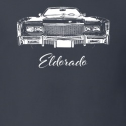 1976 Eldorado Grill View With Model Dark Color T Shirt