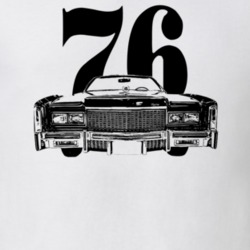 1976 Eldorado Grill View With Year Light Color T Shirt