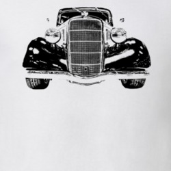 1935 Sedan Grill View Light Color T Shirt