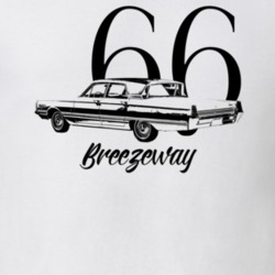 1966 Park Lane Rear View With Year And Breezeway Light Color T Shirt