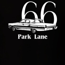 1966 Park Lane Rear View With Year And Model Dark Color T Shirt
