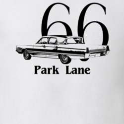 1966 Park Lane Rear View With Year And Model Light Color T Shirt