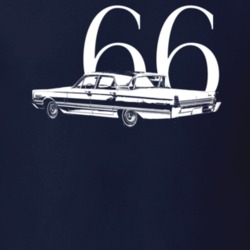 1966 Park Lane Rear View With Year Dark Color T Shirt