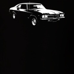 1969 Beaumont Side View Dark Color T Shirt