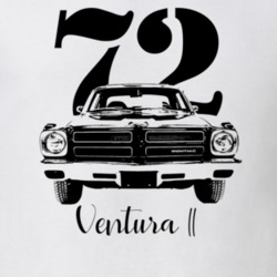 1972 Ventura Grill View With Year And Model 2 Light Color T Shirt