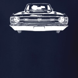 1969 Dart Grill View Dark Color T Shirt