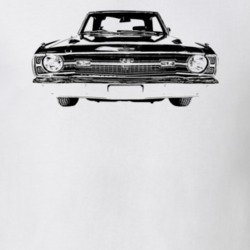 1969 Dart Grill View Light Color T Shirt