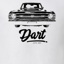 1969 Dart Grill View With Model And Specs Light Color T Shirt