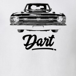 1969 Dart Grill View With Model Light Color T Shirt