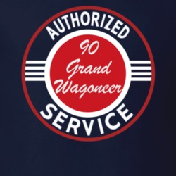 1990 Grand Wagoneer Authorized Service Garage Sign T Shirt