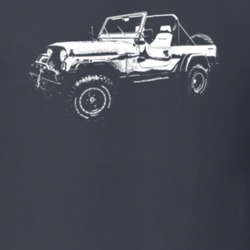 1984 Scrambler Side View Dark Color T Shirt