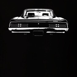 1967 Gto Rear View Dark Color T Shirt