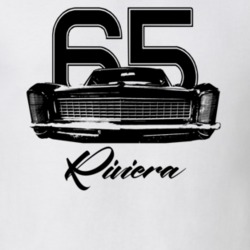 1965 Riviera Grill View With Year And Model Light Color T Shirt