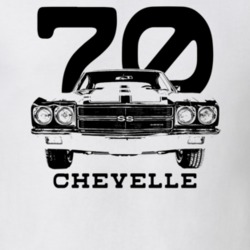 1970 Chevelle Grill View With Year And Model Light Color T Shirt