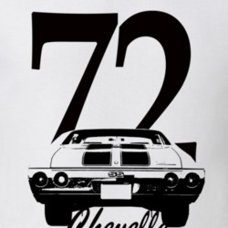 1927 Chevelle Rear View With Year And Model Light Colot T Shirt