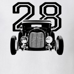 1928 Model A Grill View With Year Light Color T Shirt