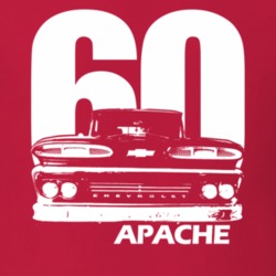 1960 C10 Apache Pickup Truck Grill View With Year And Apache Model Nam