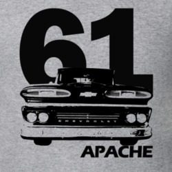 1961 C10 Apache Grill View Pickup Truck With Year And Apache Model Nam