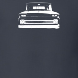1962 C10 Apache Pickup Grill View Charcoal T Shirt