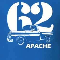 1962 C10 Apache Stepside Side View With Year And Apache Model Name Roy