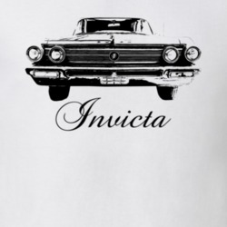 1962 Invicta Grill View With Model Light Color T Shirt
