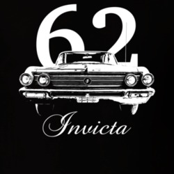 1962 Invicta Grill View With Year And Model Dark Color T Shirt