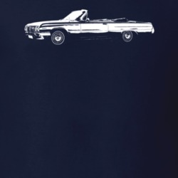 1962 Invicta Side View Dark Color T Shirt