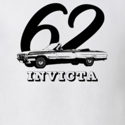 1962 Invicta Side View With Year And Model Light Color T Shirt
