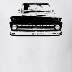 1965 C10 Apache Pickup Truck Grill View White T Shirt