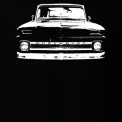 1965 C10 Apache Pickup Grill View Black T Shirt