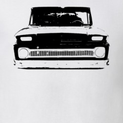 1966 C10 Apache Pickup Truck Grill View White T Shirt