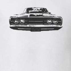 1968 MERCURY CYCLONE Grill Black Graphic Light T Shirt