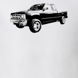 1993 S10 Side View Light Color T Shirt