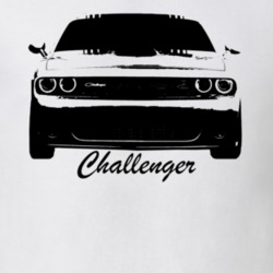 2016 Challenger Grill View With Model Name White T Shirt