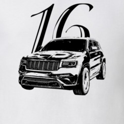 2016 Srt Side View With Year Light Color T Shirt