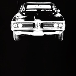 1968 Lemans Grill View Dark Color T Shirt