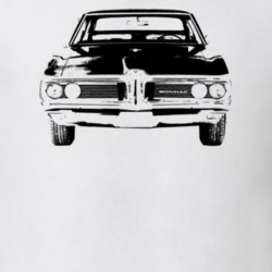 1968 Lemans Grill View Light Color T Shirt