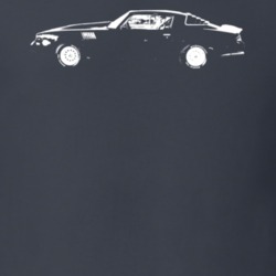 1978 Camaro Side View Charcoal Grey T Shirt