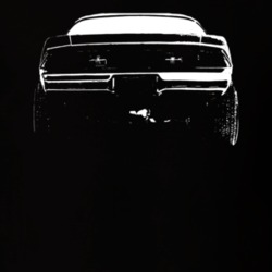 1978 Camaro Rear View Black T Shirt
