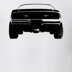 1978 Camaro Rear View White T Shirt
