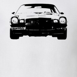1979 Camaro Grill View Whte T Shirt